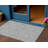 3' X 5' Silver Gray And Charcoal Floral Washable Indoor Outdoor Area Rug