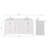 Stafford 72.25 " W Freestanding Standard Free Standing 2 Double Vanity Bathroom Vanity With Carrara Quartz Top-138338171-94668837