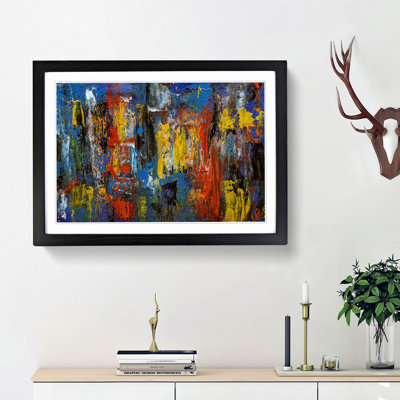 Abstract Art Painting Vol.264 by S.Johnson - Picture Frame Painting Print