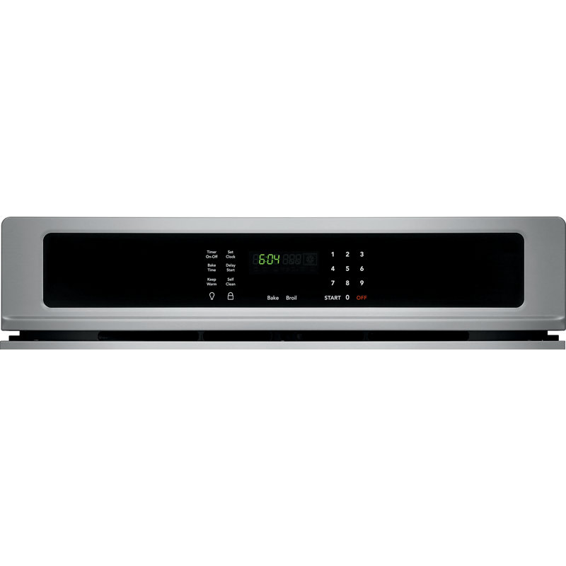 Frigidaire Series 27'' Self-Cleaning Electric Single Wall Oven, Stainless Steel