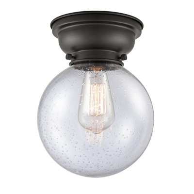 Chippewa Glass Flush Mount