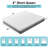 Medium Firm Memory Foam Mattress In A Box With Firm Body Support-133994658-133994590