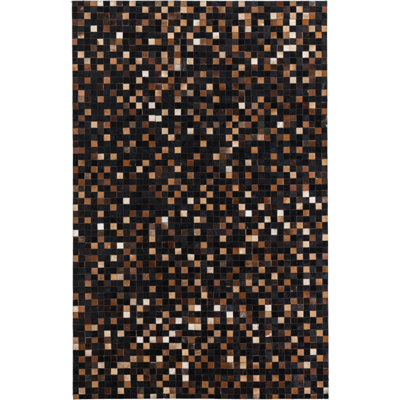 Tapis brun foncé Juliana