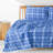 Davae 100% Cotton Flannel Plaid Sheet Set-672596342-672596337