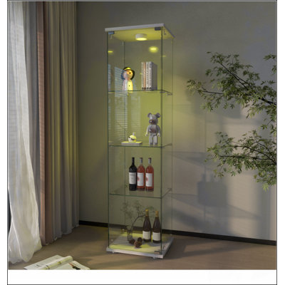 Stackable Wall Mounted Storage Cabinet with Movable Shelves and Doors, Perfect for Organizing and Maximizing Space in Any Room