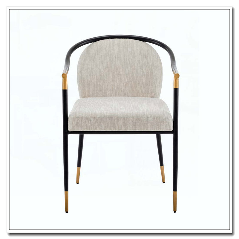 Chaise rembourrée, Beige