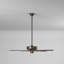 Ventilateur de plafond d'extérieur standard à 5 pales de 42 po avec chaînette Sundance-7184279