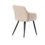 Yerres Modern Velvet Dining Chairs - Ergonomic Curved Back with Metal Legs - Armchair for Dining Room Kitchen Living Room-684277995-734878732