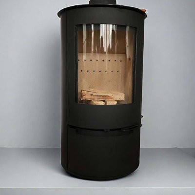 Carbon steel wood burning stove domestic fireplace