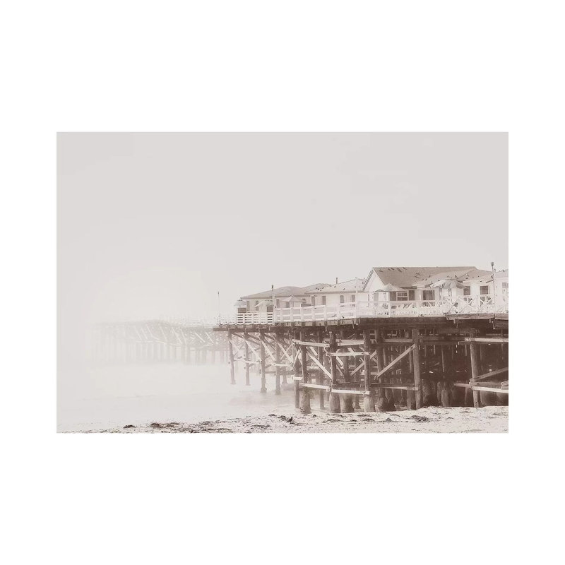 Crystal Pier by MScottPhotography - Wrapped Canvas Print, 20.32cm H x 30.48cm W x 1.91cm D
