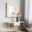 Square Leather Mirror-19763654