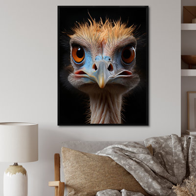 Autruche africaine - autruches, art mural