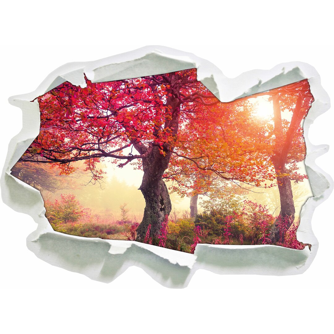 Wandtattoo Traumhafte Herbstlandschaft