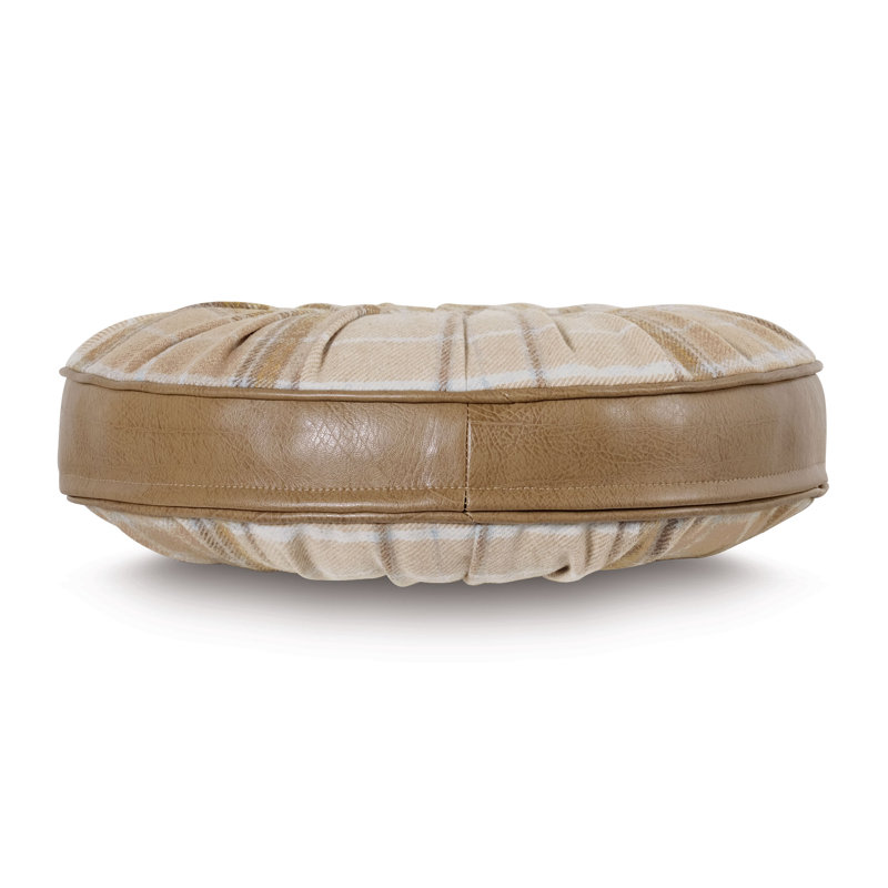 Lodge Wool Circular Pillow Cover & Insert