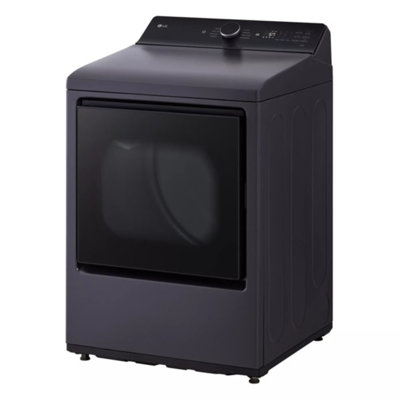 LG Ultra Large Capacity Rear Control Electric Dryer with EasyLoad, Door and AI Sensing, 7.3 cu. ft.