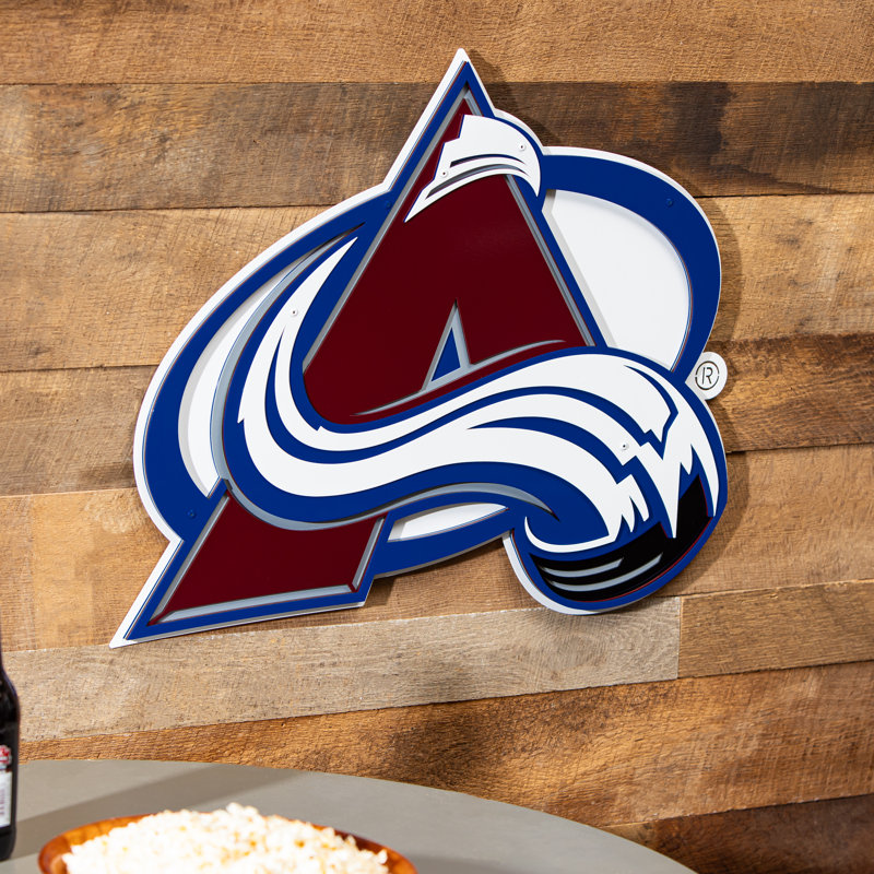 Art mural en métal Colorado Avalanche