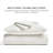 EVERGRACE Channel Stitch 100% Cotton Quilt Set, Pre-Washed Cotton Sateen Coverlet Bedspread, 3-Piece Soft & Breathable Bedding Set With 2 Shams For All Seasons-124555136-124555138