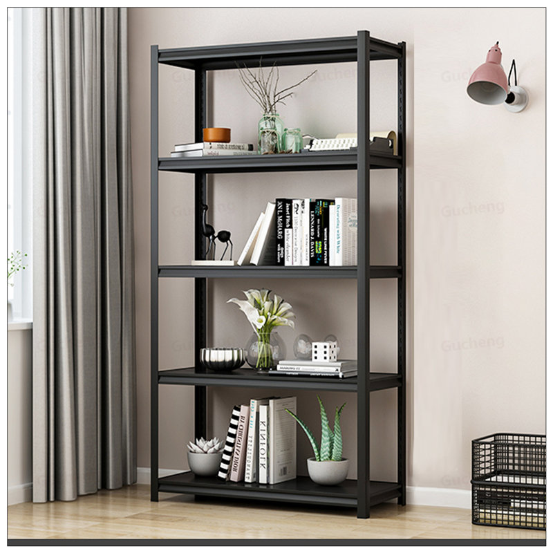 Étagère en métal robuste à 5 niveaux, unité de rangement réglable pour le garage et la maison, solution d'organisation durable et polyvalente