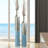 Large Metal Floor Vases, Tall Vase Set Of 2, 42" And 36" Decorative Pots