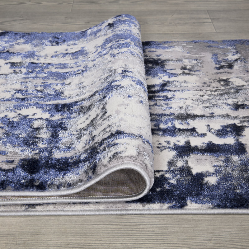 Eringate Abstract Indoor / Outdoor Area Rug, Rectangle 160 x 220cm