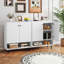 Buffet à 2 portes avec tablette réglable