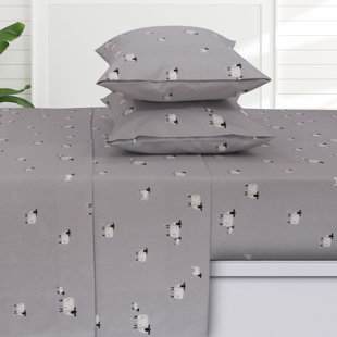 100% Cotton Turkish Flannel Extra Deep Pocket Sheet Set