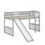 Lit mezzanine simple avec glissoire et échelle