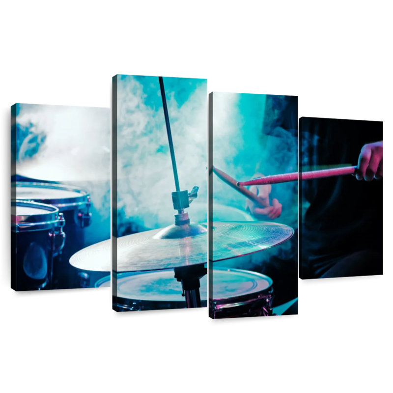 Abarca Rock Star Drummer, 42'' H x 68'' W