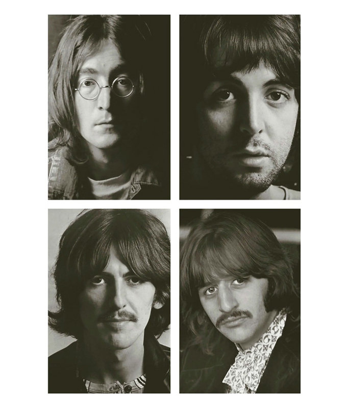 Beatles - Album blanc IMP-SB0002b, H 18 po x l 12 po