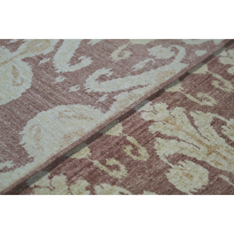 Floral Wool Ikat Area Rug