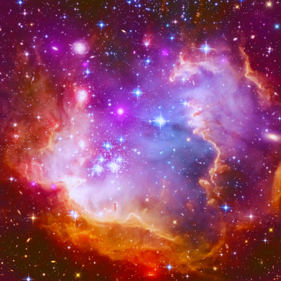 Eckelbarger " Flaming Star Nebula "