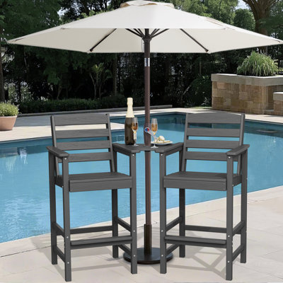 Chaise haute Adirondack Wolak