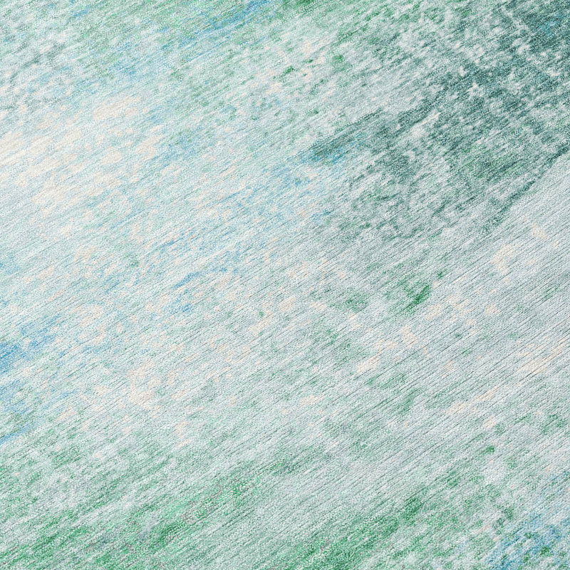 Machine Washable Indoor/Outdoor Chantille ACN2402 Abstract Rug, Rectangle 5' x 7'6"