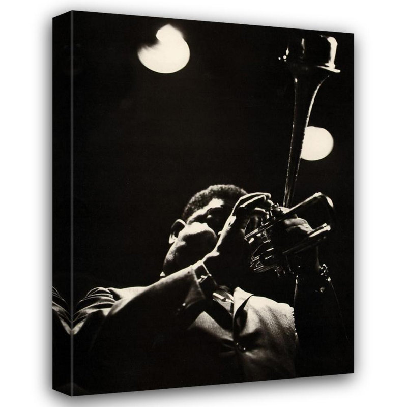 Dizzy Gillespie, 24" H x 18" W