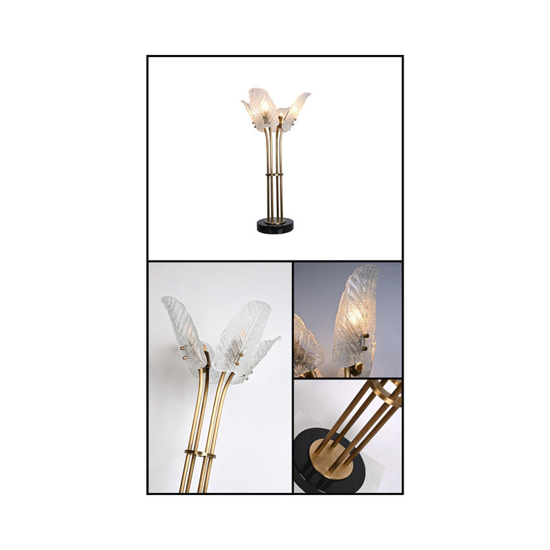 Sapling 29.4'' Black/Gold Table Lamp