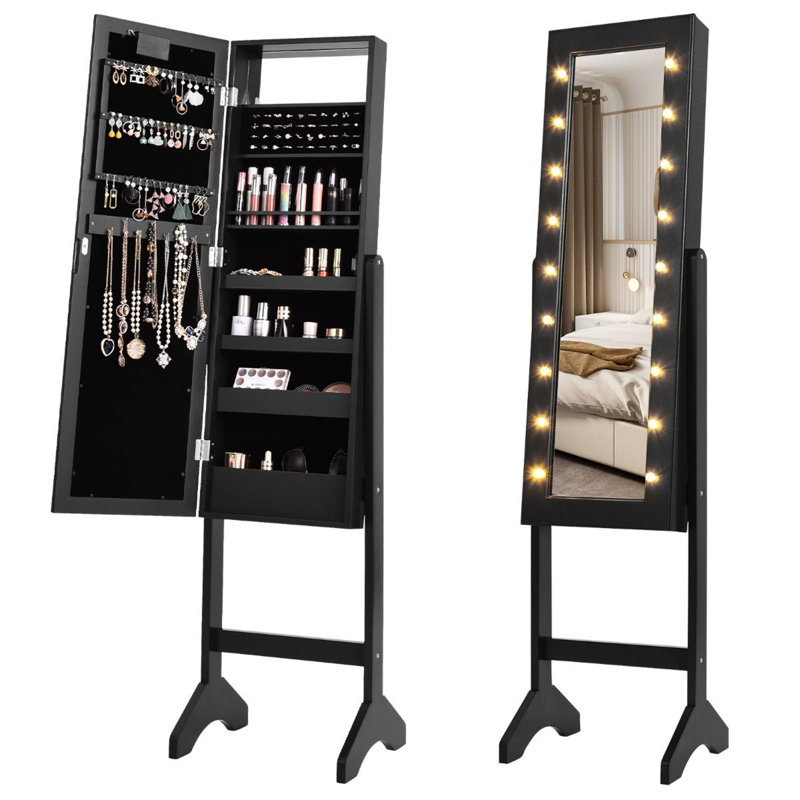 Freestanding Jewelry Armoire