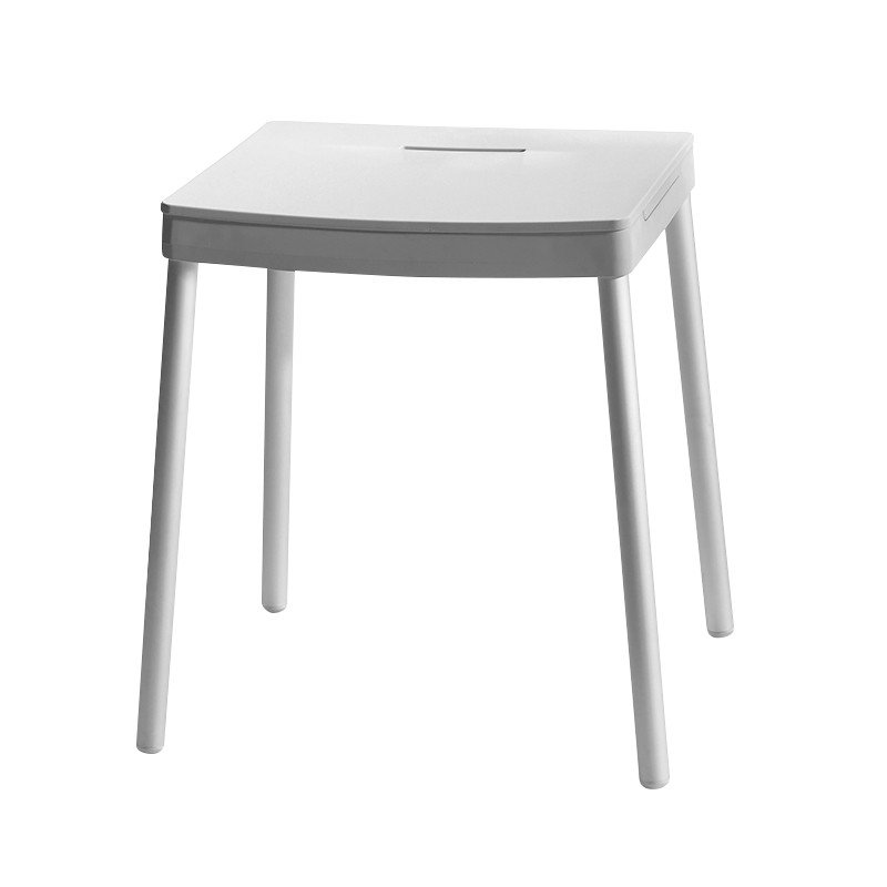 Straughter Shower Chair, Light Grey