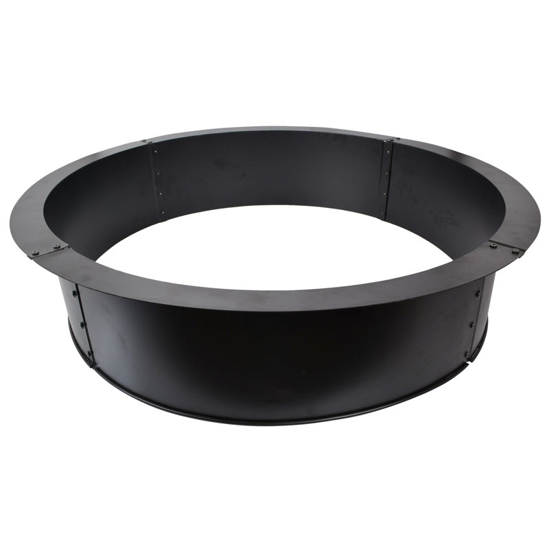 Anneau de feu rond Kan chacune, H 10,25 po x l 44 po x P 44 po