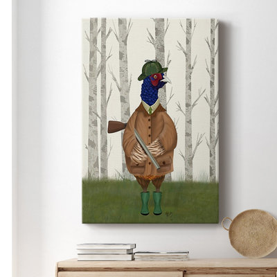 Toile tendue avec châssis Pheasant