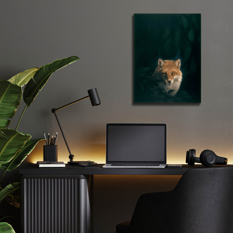 «Wild Heart» par Joh Naito, H 16 po x l 12 po x P 0,13 po