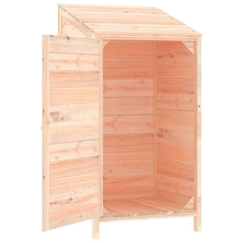 1.81 ft. W x 1.71 ft. D Solid Wood Lean-To Tool Shed, Oak