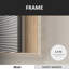 1.3" Thick Rectangle Metal Framed Bathroom Vanity Mirror, Decorative Mirror Wall Mirror with Tempered Glass-512204404-512204406