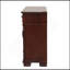 Commode 9 tiroirs, cerise