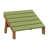 Kiwi Green Top/Antique Mahogany Base
