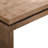 Modern Rustic Wood Coffee Table – Rectangular Living Room Centre Table With Floating Top Design