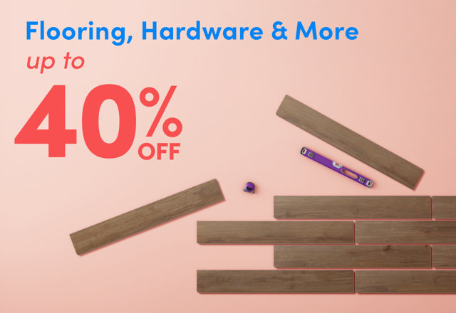 Flooring, Hardware & More on Clearance