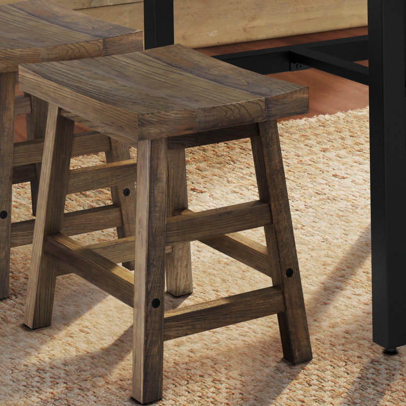 Alegria Solid Wood Counter Stool