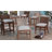 Bali & Pari Ridley Seagrass Counter Stool With Mahogany Wood Frame - Coastal Seating With Woven Square Back And Cushioned Seat For Kitchen Island Or Breakfast Bar, Brown Wash-1513318742