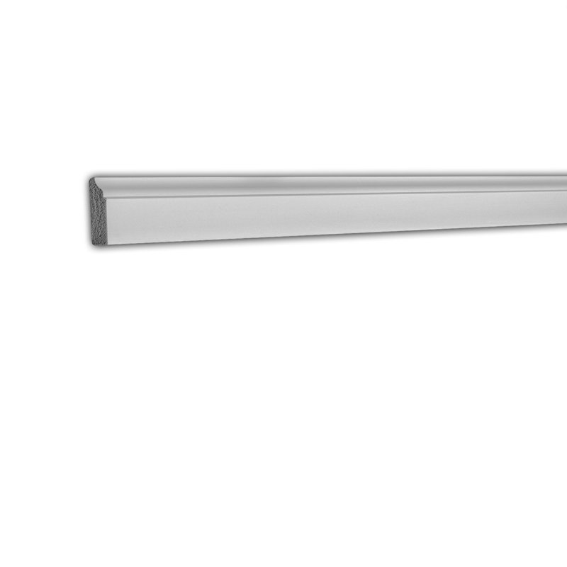 White Recycled Polystyrene Door Stop Moulding 9-Pack 70 Feet