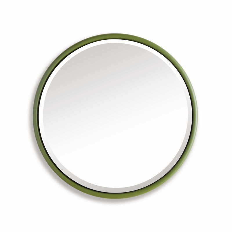 Miroir Ryland grand, Vert, 25 po x 25 po